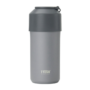 TYESO ペットボトルホルダー 1000ml ダークグレー KH02-100-DGY-イメージ1