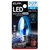 エルパ LED電球 E12口金 0．5W装飾電球 ローソクタイプ 青色 elpaball mini LDC1CB-G-E12-G308-イメージ1