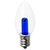 エルパ LED電球 E12口金 0．5W装飾電球 ローソクタイプ 青色 elpaball mini LDC1CB-G-E12-G308-イメージ2