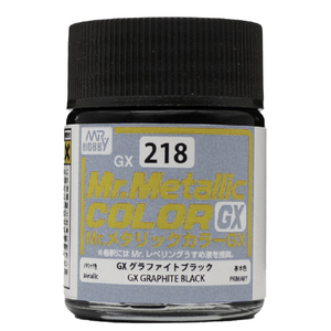 GSIクレオス Mr．メタリックカラーGX GXグラファイトブラック GX218GXｸﾞﾗﾌｱｲﾄﾌﾞﾗﾂｸ-イメージ2