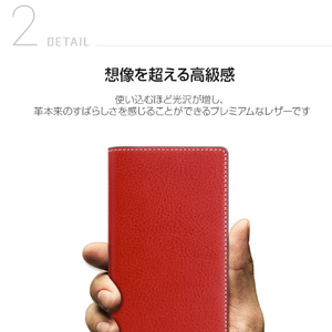 SLG Design iPhone 11 Pro用ケース Minerva Box Leather Case タン SD17864I58R-イメージ5