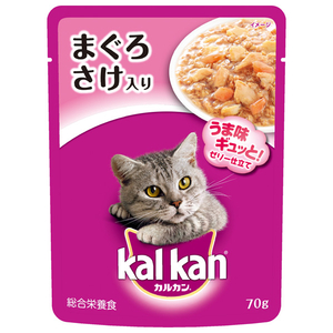 マースジャパンリミテッド カルカンパウチ まぐろ さけ入り 70g KWP5アジワイS マグロ&サケ 70G マースジャパンリミテッド カルカンパウチ まぐろ さけ入り 70g KWP5アジワイS マグロ&サケ 70G