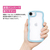 ＣＯＣＯ ＣＡＳＥ iPhone１７Ｅ／１６Ｅ用 パステルなくねくねケース ＣＯＣＯ ＣＡＳＥ ブルー 1794-17E16E-BLUE-イメージ3