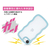 ＣＯＣＯ ＣＡＳＥ iPhone１７Ｅ／１６Ｅ用 パステルなくねくねケース ＣＯＣＯ ＣＡＳＥ ブルー 1794-17E16E-BLUE-イメージ4