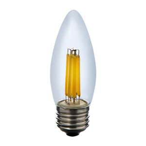 エルパ LED電球 E26口金 全光束780lm(6．0Wシャンデリア球タイプ) 電球色相当 LDC6CL-G-F374-イメージ3