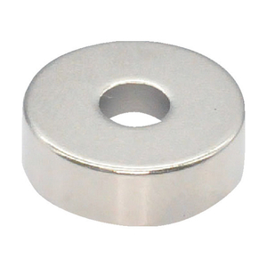 トラスコ ネオジム丸形磁石　皿ねじ穴付　外径１５ｍｍＸ５ｍｍ　Ｍ４　１個入 TRUSCO　ネオジム磁石（丸形皿ねじ穴付） T15R05-M4-イメージ2