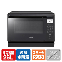 東芝 過熱水蒸気オーブンレンジ オリジナル 石窯ドーム ブラック ER-D90CE6(K)