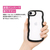 ＣＯＣＯ ＣＡＳＥ iPhone１７Ｅ／１６Ｅ用 パステルなくねくねケース ＣＯＣＯ ＣＡＳＥ ブラック 1794-17E16E-BLACK-イメージ3