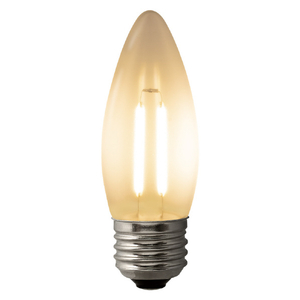 エルパ LED電球 E26口金 全光束300lm(2．1Wシャンデリア球タイプ) 電球色相当 LDC2CL-G/D-F375-イメージ5