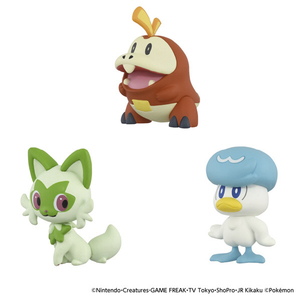 タカラトミー ポケットモンスター ポケモン30周年記念 モンコレ旅立ちの3匹セット パルデア地方 パルデア地方 ﾎﾟｹﾓﾝ30THﾓﾝｺﾚ3ﾋｷｾﾂﾄﾊﾟﾙﾃﾞｱ-イメージ2