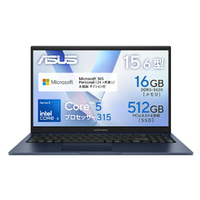 ASUS スタンダードノートブック オリジナル ASUS Vivobook 15 クワイエットブルー X1504MA-C5165WSBUE6