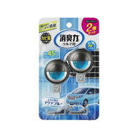 エステー クルマの消臭力 クリップタイプ2個セット アクアブルー F411225