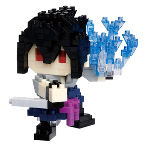 カワダ ナノブロック 『NARUTO-ナルト- 疾風伝』 うちはサスケ NBCC222ﾅﾙﾄSｳﾁﾊｻｽｹ-イメージ1