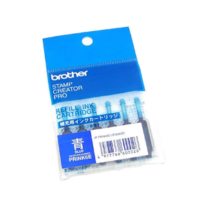 プリント インク ブラザー F847636-PRINK6E 使いきりタイプ補充インク 青 |エディオン
