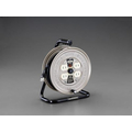 エスコ AC125V/15A/10m コードリール(温度センサー付) FCJ418M-EA815BK-10A