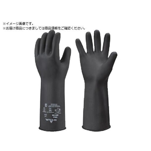 SHOWA/耐薬品手袋 No890 フッ素ゴム製化学防護手袋 Lサイズ FCA204S-4075290-イメージ1