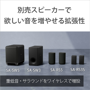 SONY サウンドバー ブラック HT-A8000-イメージ7