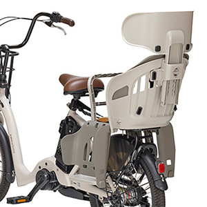 OGK技研 ヘッドレスト付リヤキッズシート“ポポラ モア”RBC-019DX2 グレージュ RBC-019DX2 1004808KW-イメージ2
