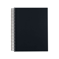 リヒトラブ リングノート保存用ノート セミB5 ブラック FC686TA-N1851-24