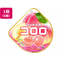 UHA味覚糖 コロロ 清水白桃 6個 FC981SJ