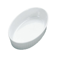 江部松商事 EBM/白磁オーブン オーバルベ-キング 立筋 グラタン皿 12吋 FC774LR-6098600