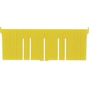 ＤＩＣプラスチック F型コンテナF-12用長手用仕切板 365×136 黄 イエロー136F-123654 FC259GD-5011558-イメージ1