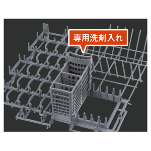 パナソニック 「標準工事＋引取料金込み」 ビルトイン食器洗い乾燥機 NP-45CS1S-イメージ3
