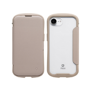Hamee iPhone17e/16e用 ﾀﾞｲｱﾘｰｹｰｽ IFACE REFLECTION ベージュ 41-988664-イメージ1