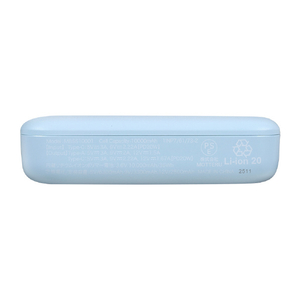 MOTTERU 準固体モバイルバッテリー 10000mAh e angle select パウダーブルー EAN-MBSS10001-BL-イメージ17