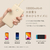 MOTTERU 準固体モバイルバッテリー 10000mAh e angle select パウダーブルー EAN-MBSS10001-BL-イメージ9