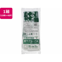 ジャパックス 高砂市指定 燃やさないごみ 中 30L 10枚×40P FC345RG-TSG08