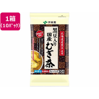 伊藤園 黒豆入り国産むぎ茶 ティーバッグ 30袋×10パック FCE102L