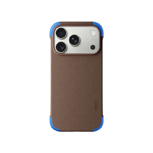 MOFT iPhone18 Pro　Max用 ﾊﾞｲｶﾗｰｹｰｽ コーヒーかすＸサファイアブルー MD023-1-I18PM-CFSPBU-イメージ4