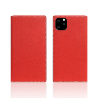 SLG Design iPhone 11 Pro用ケース Minerva Box Leather Case レッド SD17866I58R