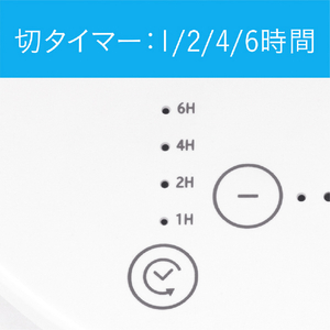 コイズミ DCモーター搭載サーキュレーター ホワイト KCF1832W-イメージ6