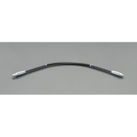エスコ フレキホース グリースガン用 450mm FCW1664-EA166DN-450