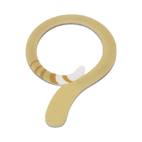 ラスタバナナ マグネットステッカー ねこのしっぽ 茶トラ RMAGR02CTR