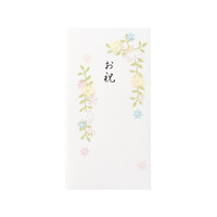 デザインフィル PC 金封61 お祝 花の枠 白 10枚 FC36469-25061006