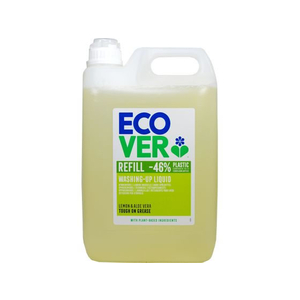 アメリカンディールス エコベール 食器用洗剤 レモン 大容量 5000mL FC802RD-イメージ1