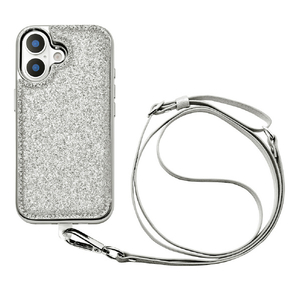 ユニケース Cross Body Case Duo (shine silver) for iPhone 17 UNI-25M-CBSS-イメージ1