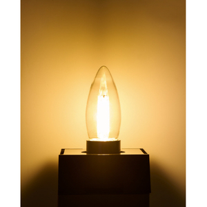 エルパ LED電球 E26口金 全光束780lm(6．0Wシャンデリア球タイプ) 電球色相当 LDC6CL-G/D-F377-イメージ4