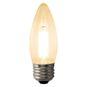エルパ LED電球 E26口金 全光束780lm(6．0Wシャンデリア球タイプ) 電球色相当 LDC6CL-G/D-F377-イメージ5