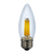 エルパ LED電球 E26口金 全光束780lm(6．0Wシャンデリア球タイプ) 電球色相当 LDC6CL-G/D-F377-イメージ3