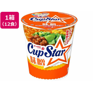 サンヨー食品 サッポロ一番 カップスター 味噌 78g×12個 FC781NZ-イメージ1