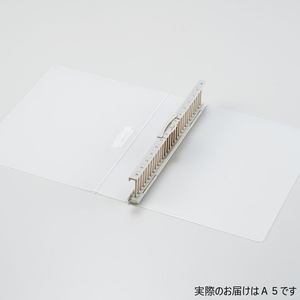 リヒトラブ リングノート保存用ファイル A5 クリヤー FC687TA-N1860-1-イメージ10