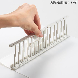 リヒトラブ リングノート保存用ファイル A5 クリヤー FC687TA-N1860-1-イメージ4