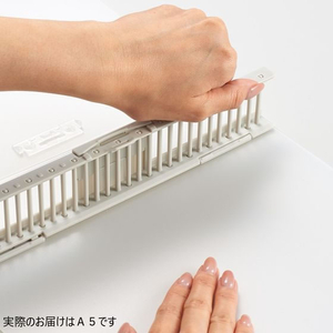 リヒトラブ リングノート保存用ファイル A5 クリヤー FC687TA-N1860-1-イメージ9