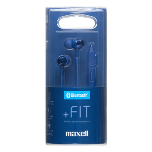 マクセル Bluetooth対応ワイヤレスカナル型ヘッドホン ダークブルー MXH-BTC110DB-イメージ2