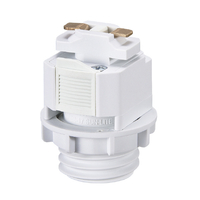 ヤザワ ダクトE17変換ソケットホワイト ホワイト LCE171WH