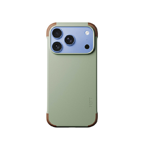 MOFT iPhone18 Pro　Max用 ﾊﾞｲｶﾗｰｹｰｽ セージグリーンＸカカオブラウン MD023-1-I18PM-KKGNBE-イメージ6